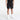 Short HUGO Austin noir en coton gaufré 50532023