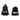 Baskets Lacoste Elite Active noir vert - vue 5