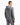 Sweat zippé EA7 gris vue de dos