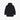 Doudoune Lacoste mi-longue noire BH9386-00 – détail crocodile