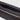 Trousse zippée Lacoste Chantaco cuir piqué noir NH2922CE - détail cuir