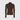 T-shirt Manches Longues à Col Roulé Monogrammé – Balmain-BH0KF017JH18-marron-1