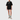 T-shirt en coton Gertrude Andre Graff Noir-details
