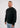 Pull col montant en maille noir 50571405 – vue 2