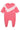 Grenouillère bébé BOSS Kidswear rose J53325 - vue 1