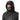 Doudoune Helvetica BRAD 01 noire homme avec capuche et tour de cou