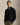 Pull demi-zippé Polo Ralph Lauren coton piqué noir 710B18060008 – face