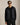 Sweat à capuche zippé hybride Polo Ralph Lauren noir 710B27138003 – face