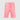 Short avec logo en relief Balmain rose