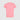 T-shirt logo en relief Balmain rose 