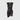 Robe noire Balmain
