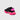 Chaussures Valentino noir rose