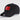 casquette à logo hugo boss noir et rouge homme