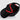 casquette à logo hugo boss noir et rouge homme