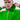 Imperméable K-WAY à capuche vert
