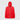 Imperméable K-WAY à capuche rouge