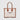 Sac à main Balmain beige marron cuir