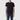 t-shirt à logo kway bleu homme
